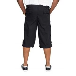 Pantacourt Duke Noir -Passons à la mode masculine ! 108600 114199vt pantacourt duke noir 04 600x600