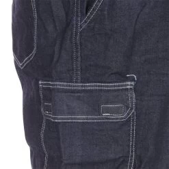 Bermuda élastiqué Abraxas En Jean Bleu Marine -Passons à la mode masculine ! 108647 114689vt bermuda elastique abraxas en jean bleu marine 04 600x600