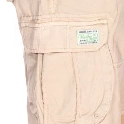 Bermuda Cargo Replika En Toile De Coton Jeans Beige 9 Bermuda Cargo Replika En Toile De Coton Jeans Beige -Passons à la mode masculine ! 108818 115296vt bermuda cargo replika en toile de coton jeans beige 04 600x600