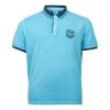 Polo Avec Manches Courtes Et Col Français Kitaro Coton Ciel -Passons à la mode masculine ! 108914 115709vt polo avec manches courtes et col francais kitaro coton ciel 01 600x600
