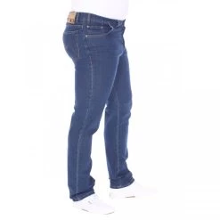 Jeans Droit Max Fort En Coton Stretch Bleu -Passons à la mode masculine ! 108930 115771vt jeans droit max fort en coton stretch bleu 03 600x600