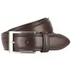 Ceinture Lindenmann En Cuir De Bœuf Marron -Passons à la mode masculine ! 109111 116118vt ceinture lindenmann en cuir de buf marron 01 600x600