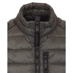 Doudoune Sans Manches Casa Moda Avec Manches Courtes Et Col Montant Kaki -Passons à la mode masculine ! 109296 121936vt doudoune sans manches casa moda avec manches courtes et col montant kaki 03 600x600