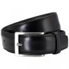 Ceinture Lindenmann En Cuir De Bœuf Noire -Passons à la mode masculine ! 109418 125322vt ceinture lindenmann en cuir de buf noire 01 600x600