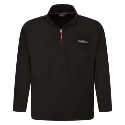 Sweat Adamo Vancouver Avec Manches Longues Et Col Montant Noir