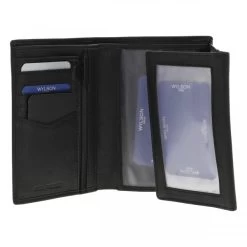 Portefeuille Wylson En Cuir De Vache Noir -Passons à la mode masculine ! 109894 140932vt 140932vt 03 600x600