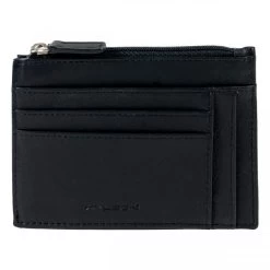 Devant -Passons à la mode masculine ! 109897 140929vt porte monnaie wylson cuir de vache noir 02 600x600