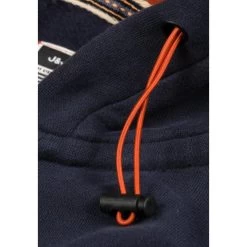 Cardigan Zippé J&JOY En Coton Avec Manches Longues Et Col à Capuche Bleu Marine -Passons à la mode masculine ! 109943 141988vt cardigan zippe jetjoy en coton avec manches longues et col a capuche bleu marine 04 600x600