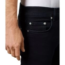 Pierre Cardin Jean 5 Poches Future Flex En Coton Stretch Nuit Uni Coupe Ajustée Et Jambe Fuselée -Passons à la mode masculine ! 109972 141946vt jean 5 poches future flex en coton stretch nuit uni coupe ajustee et jambe fuselee 05 600x600