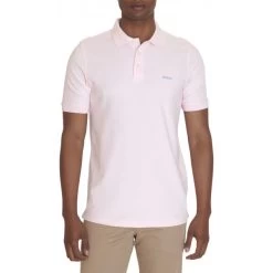Polo Coupe Droite Mise Au Green En Coton Rose