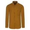 Chemise Droite Bande Originale En Coton Avec Manches Longues Et Col Américain Moutarde -Passons à la mode masculine ! 110191 142088vt chemise droite bande originale en coton avec manches longues et col americain moutarde 01 600x600