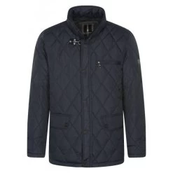 Parka Sea Barrier Avec Manches Longues Et Double Col Camionneur Bleu Marine Matelassée -Passons à la mode masculine ! 110200 123326vt parka sea barrier avec manches longues et double col camionneur bleu marine matelassee 03 600x600