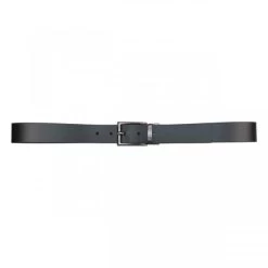 Ceinture Redskins Cuir De Vache Noire Fabriqué En France