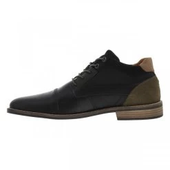 Derbies Basses Bullboxer En Cuir Noir -Passons à la mode masculine ! 110347 18247ch derbies basses bullboxer en cuir noir 03 600x600