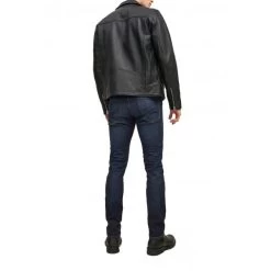 Jean Jack & Jones Glenn Nuit -Passons à la mode masculine ! 110363 142925vt jean jack et jones glenn coton biologique slim indigo 04 600x600