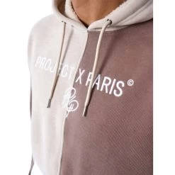 Sweat Avec Manches Longues Et Col à Capuche Project X Beige -Passons à la mode masculine ! 110716 143522vt sweat avec manches longues et col a capuche project x beige 04 600x600
