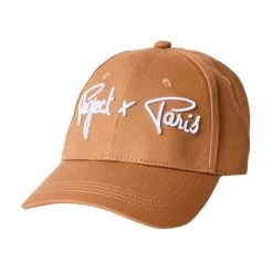 Casquette Project X Coton Camel