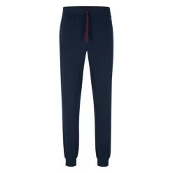 Pantalon Jogging Boss En Coton Slim Bleu Nuit