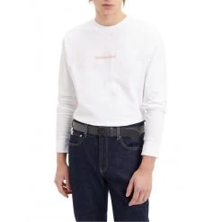 Calvin Klein Jeans Ceinture Ajustable Calvin Klein En Cuir Grainé Noir -Passons à la mode masculine ! 111001 144647vt ceinture ajustable calvin klein en cuir graine noir 03 600x600