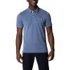 Polo Columbia Avec Manches Courtes Et Col Boutonné Bleu -Passons à la mode masculine ! 111072 146309vt polo columbia avec manches courtes et col boutonne bleu 01 600x600