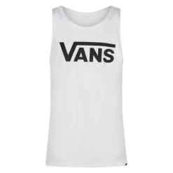 Débardeur Col Rond Vans Coton Blanc