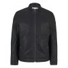 Blouson Tom Tailor En Smili Cuir Noir Uni à Col Motard Zippé Et épaules Renforcées -Passons à la mode masculine ! 111164 146109vt blouson tom tailor en smili cuir noir uni a col motard zippe et epaules renforcees 01 600x600