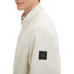 Blouson Avec Manches Longues Et Col Montant Tom Tailor Beige -Passons à la mode masculine ! 111165 146108vt blouson avec manches longues et col montant tom tailor beige 06 600x600