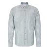 Chemise Tom Tailor En Lin Et Coton Avec Manches Longues Et Col Français Verte Rayée -Passons à la mode masculine ! 111173 146100vt chemise tom tailor en lin et coton avec manches longues et col francais verte rayee 01 600x600
