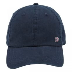 Casquette Serge Blanco Play En Coton Bleu Marine