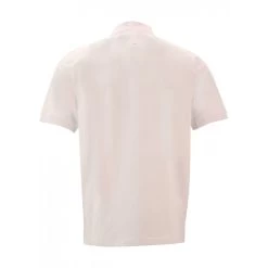 Polo En Maille Piquée Serge Blanco Play En Coton Avec Manches Courtes Et Col Zippé Blanc -Passons à la mode masculine ! 111249 146024vt polo en maille piquee serge blanco play en coton avec manches courtes et col zippe blanc 02 600x600