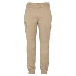 Pantalon Schott Coton Beige