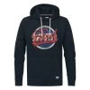 Sweat à Capuche Petrol Industries En Coton Bleu Marine à Large Imprimé Poitrine Et Poche Kangourou -Passons à la mode masculine ! 111340 145905vt sweat a capuche petrol industries en coton bleu marine a large imprime poitrine et poche kangourou 01 600x600