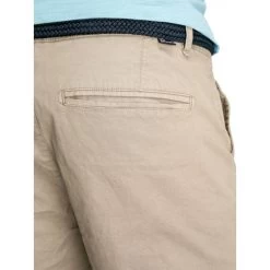 Short Chino Petrol Industries, En Coton Stretch Bleige, à Ceinture Tressée Bleu Marine -Passons à la mode masculine ! 111346 145899vt short chino petrol industries en coton stretch bleige a ceinture tressee bleu marine 05 600x600