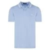 Polo En Maille Piquée Fred Perry En Coton Avec Manches Courtes Et Col Boutonné Ciel -Passons à la mode masculine ! 111473 145743vt polo en maille piquee fred perry en coton avec manches courtes et col boutonne ciel 01 600x600