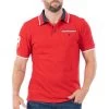 Polo En Maille Piquée Ruckfield Avec Manches Courtes Et Col Boutonné Rouge -Passons à la mode masculine ! 111774 145351vt polo en maille piquee ruckfield avec manches courtes et col boutonne rouge 01 600x600