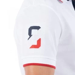 Polo En Maille Piquée Ruckfield Avec Manches Courtes Et Col Boutonné Blanc -Passons à la mode masculine ! 111775 145350vt polo en maille piquee ruckfield avec manches courtes et col boutonne blanc 04 600x600