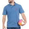Polo Maille Piquée Ruckfield Avec Manches Courtes Et Col Boutonné Ruckfield Bleu -Passons à la mode masculine ! 111803 145322vt polo maille piquee ruckfield avec manches courtes et col boutonne ruckfield bleu 01 600x600