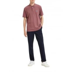 Polo En Maille Piquée Selected Dant En Coton Biologique Avec Manches Courtes Et Col Boutonné Rose -Passons à la mode masculine ! 111838 145168vt polo en maille piquee selected dant en coton biologique avec manches courtes et col boutonne rose 03 600x600