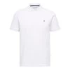 Polo En Maille Piquée Selected Dante En Coton Biologique à Manches Courtes Et Col Boutonné Blanc -Passons à la mode masculine ! 111840 145166vt polo en maille piquee selected dante en coton biologique a manches courtes et col boutonne blanc 01 600x600