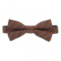 JACK&JONES Premium Noeud-papillon Premium Camel Rayé