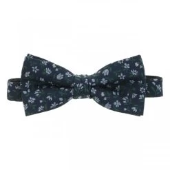 JACK&JONES Premium Nœud-papillon Premium Bleu Marine Fleuri