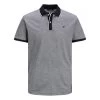 JACK&JONES Premium Polo Col Boutonné à Manches Courtes Jack & Jones Premium En Coton Bleu Marine Chiné -Passons à la mode masculine ! 111868 145136vt polo col boutonne a manches courtes jack et jones premium en coton bleu marine chine 01 600x600
