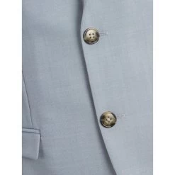 Devant -Passons à la mode masculine ! 111895 145109vt veste de blazer a col crante et coupe ajustee jack et jones premium en laine melangee bleu 02 600x600