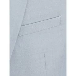 JACK&JONES Premium Veste De Blazer à Col Cranté Et Coupe Ajustée Jack & Jones Premium En Laine Mélangée Bleu -Passons à la mode masculine ! 111895 145109vt veste de blazer a col crante et coupe ajustee jack et jones premium en laine melangee bleu 03 600x600