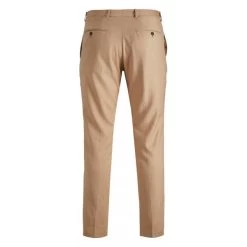 JACK&JONES Premium Pantalon De Costume Jack & Jones Premium En Laine Mélangée Camel -Passons à la mode masculine ! 111896 145108vt pantalon de costume jack et jones premium en laine melangee camel 02 600x600