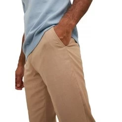 JACK&JONES Premium Pantalon De Costume Jack & Jones Premium En Laine Mélangée Camel -Passons à la mode masculine ! 111896 145108vt pantalon de costume jack et jones premium en laine melangee camel 05 600x600