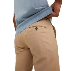 JACK&JONES Premium Pantalon De Costume Jack & Jones Premium En Laine Mélangée Camel -Passons à la mode masculine ! 111896 145108vt pantalon de costume jack et jones premium en laine melangee camel 06 600x600