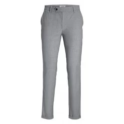 JACK&JONES Premium Pantalon Coupe Chino Jack & Jones Premium Gris Imprimé Prince-de-galles