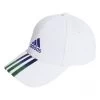 Casquette Adidas à Boucle En Coton Blanc Uni à Logo Frontal En Dégradé Contrastant