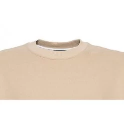 Sweat Avec Manches Longues Et Col Rond Calvin Klein Coton Sable -Passons à la mode masculine ! 112104 144635vt sweat avec manches longues et col rond calvin klein coton sable 03 600x600